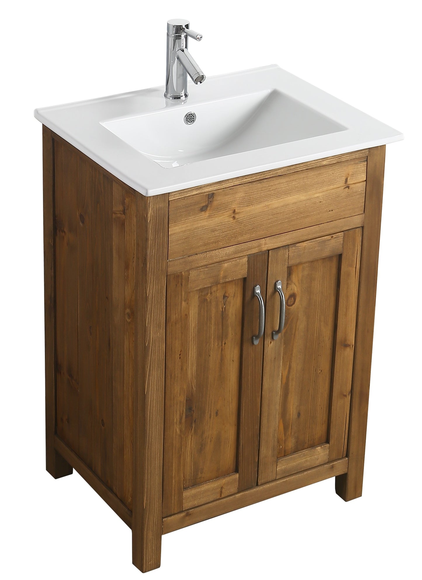 Bryson 24" Single Sink Vanity In Walnut