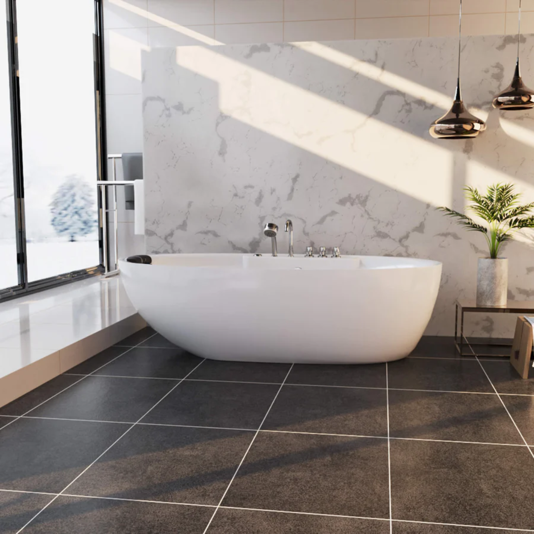 67" Freestanding Whirlpool Bathtub