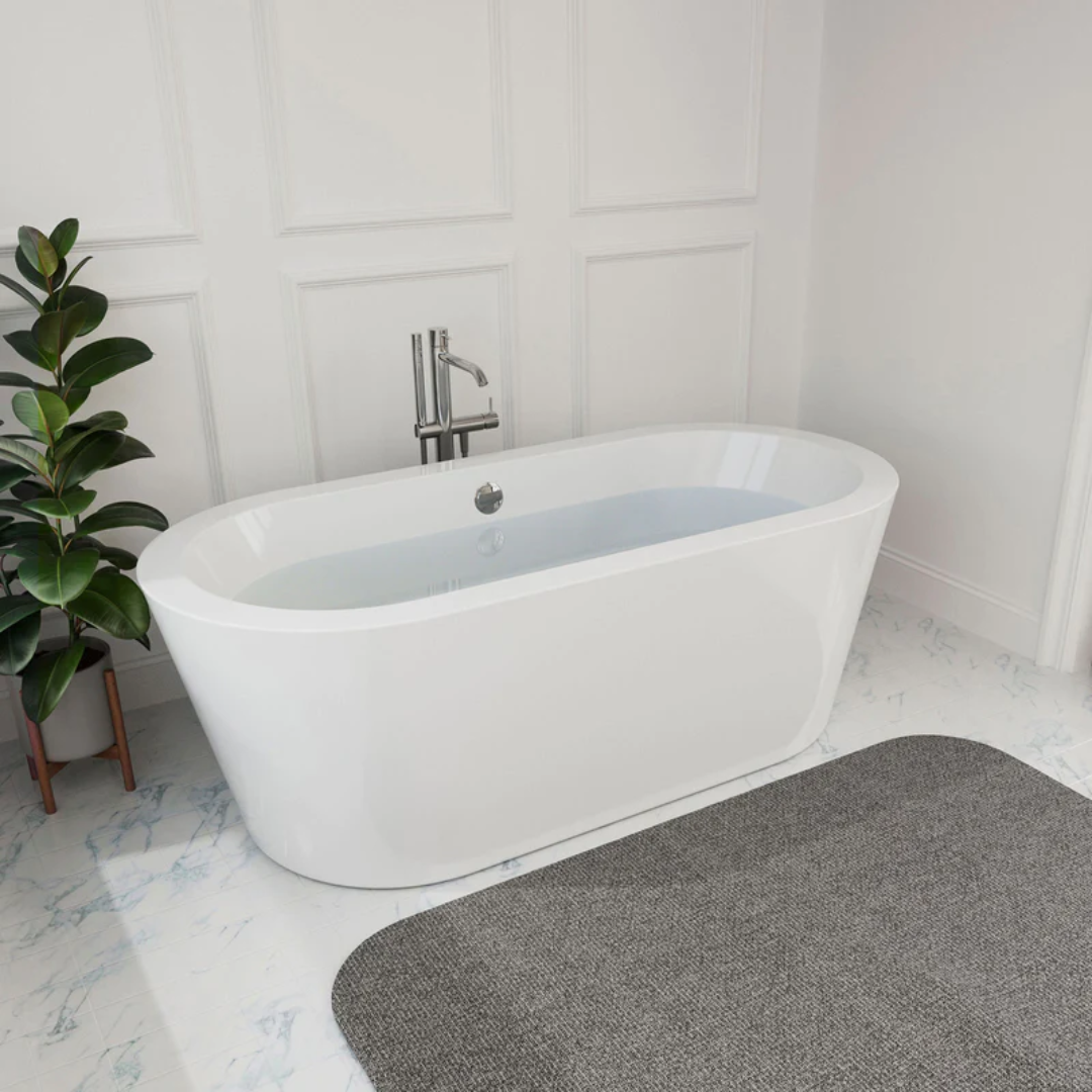 59" Freestanding Soaking Tub