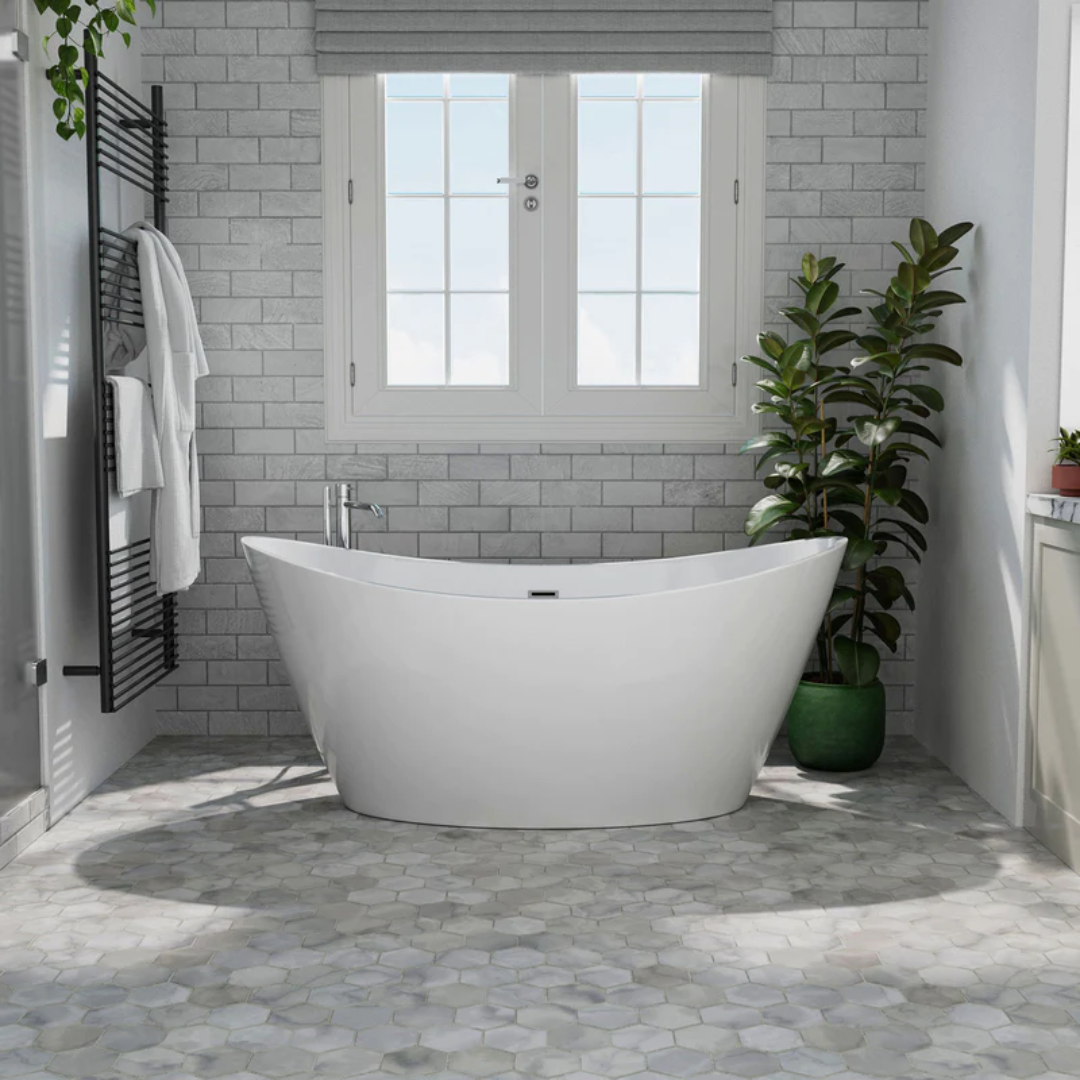 59" Freestanding Soaking Tub
