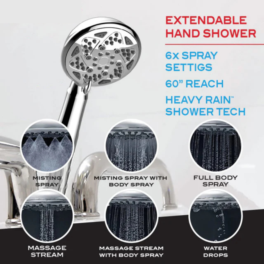 ANZZI Left Drain FULLY LOADED Walk-in Bathtub with Air Jets and Whirlpool Massage Jets Hot Tub | Quick Fill Waterfall Tub Filler with 6 Setting Handheld Shower Sprayer | Including Aromatherapy, LED Lights, V-Shaped Back Jets, and Auto Drain