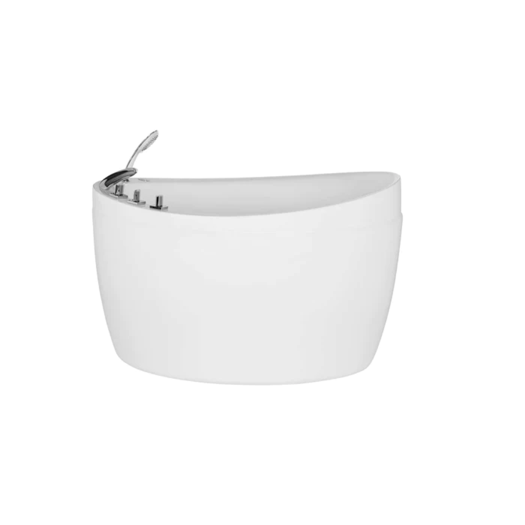48" Freestanding Air Massage Japanese-Style Bathtub
