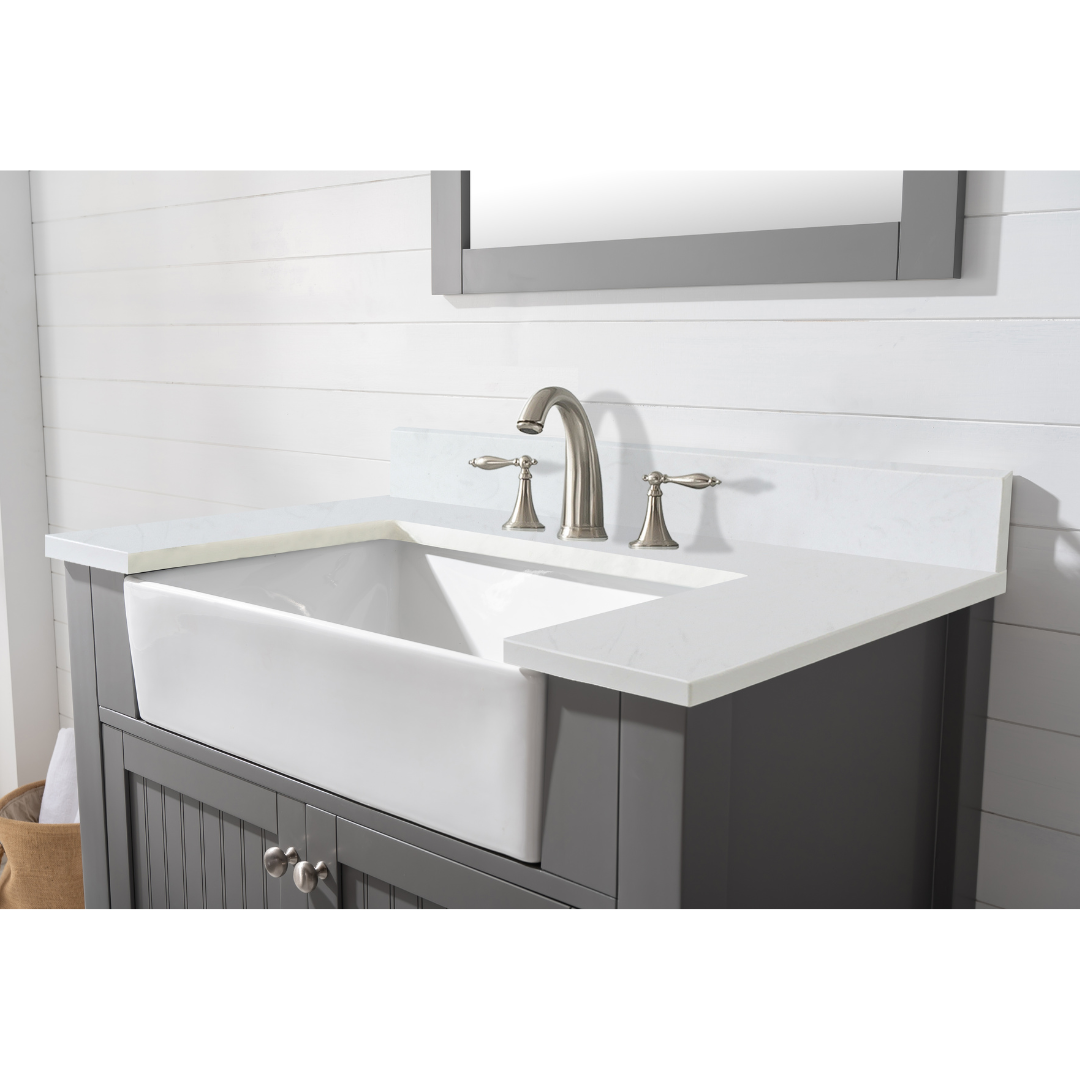 Burbank 36" Single Vanity in Gray