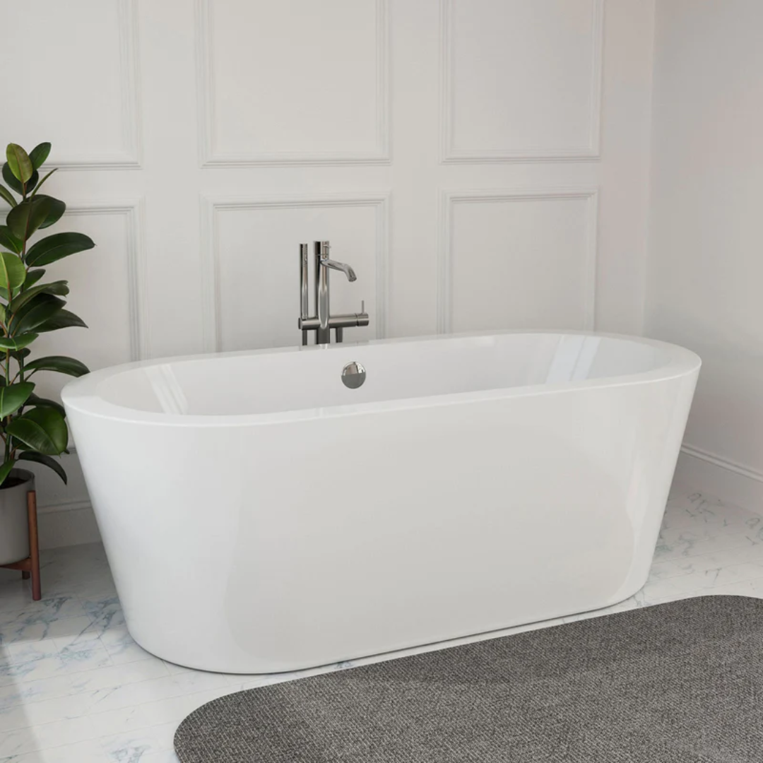59" Freestanding Soaking Tub