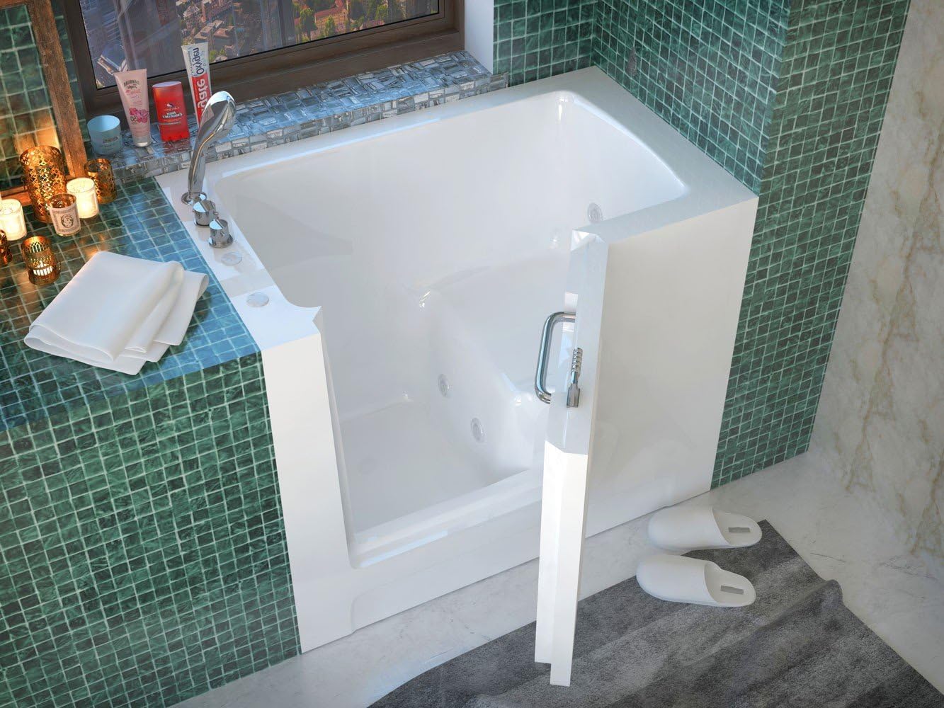 Walk-In Bathtub MediTub 2739 Series 39 in. L x 27 in. W x 36 in. H