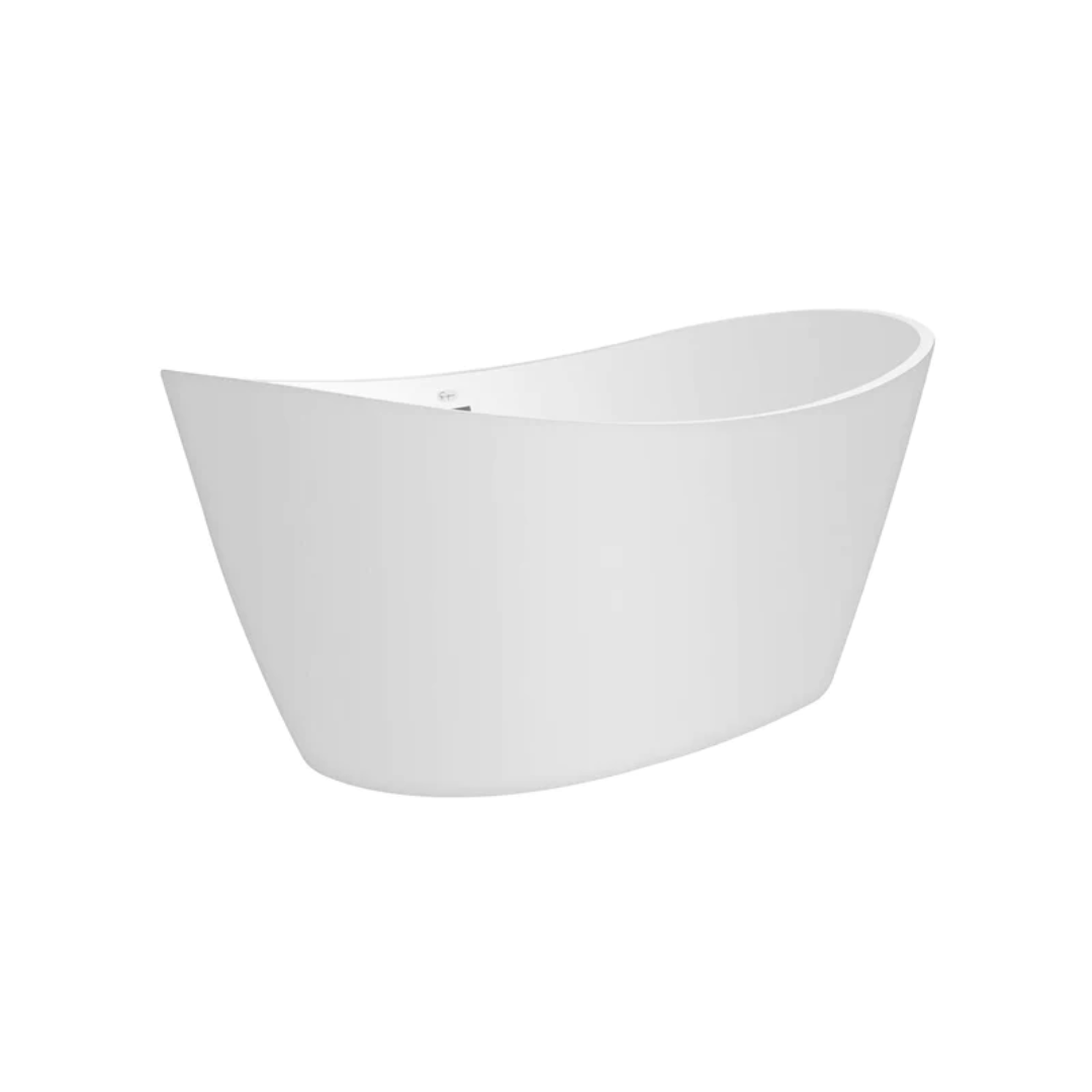 59" Freestanding Soaking LED Tub