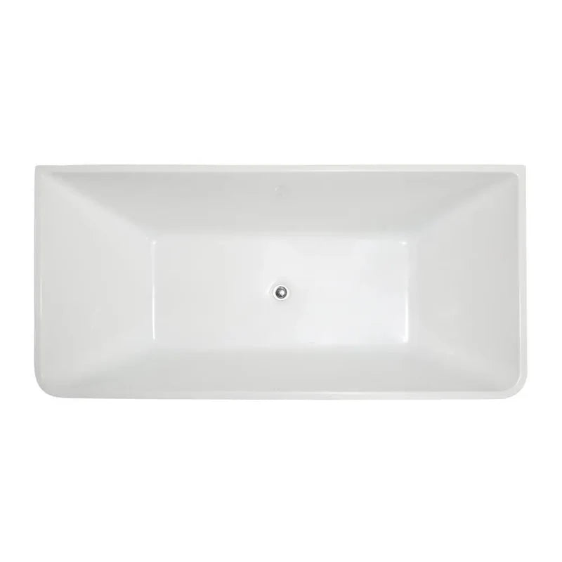 Zenith Series 5.58 ft. Freestanding Bathtub in White