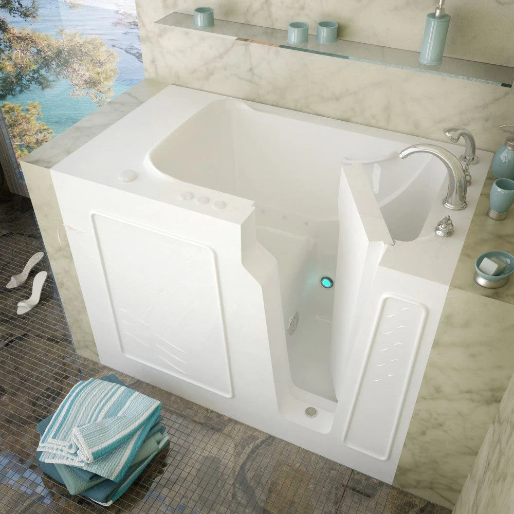 Walk-In Bathtub MediTub 2952 Series 29(W) x 52(L) x 40(H)