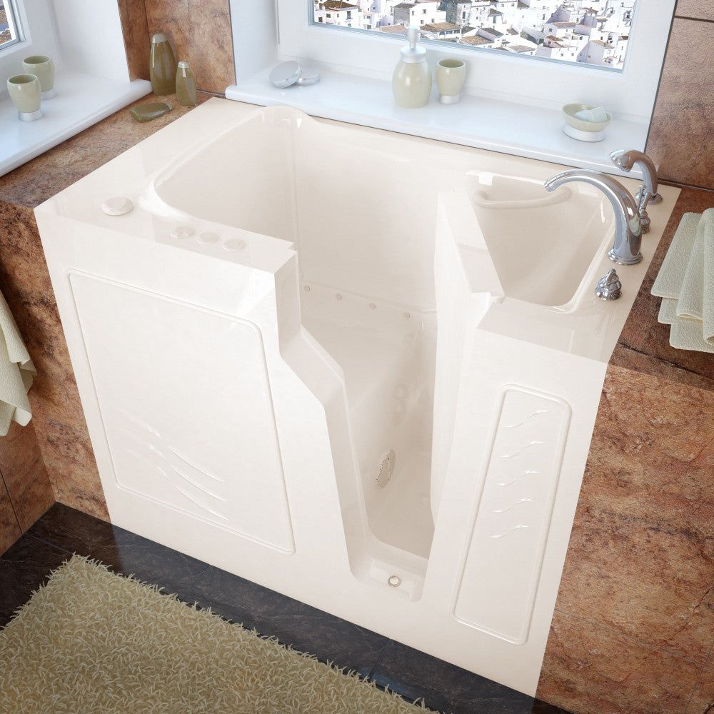 Walk-In Bathtub MediTub 2653 Series 26(W) x 53(L) x 38(H) in.