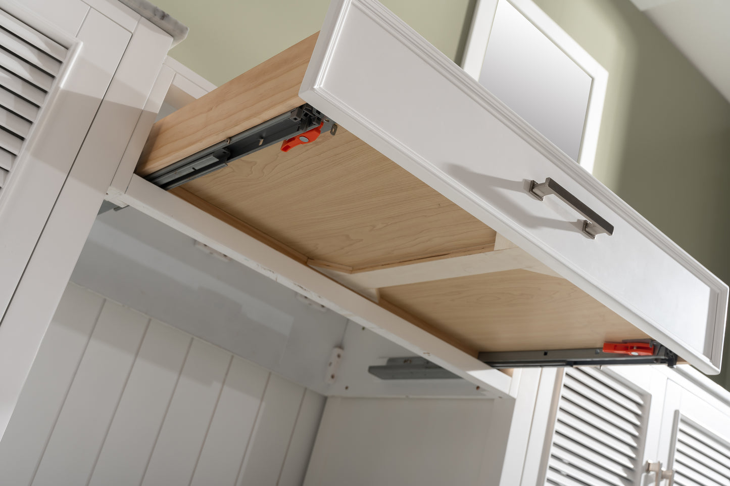 Estate 102" Double Sink Bathroom Vanity Modular Set in Gray