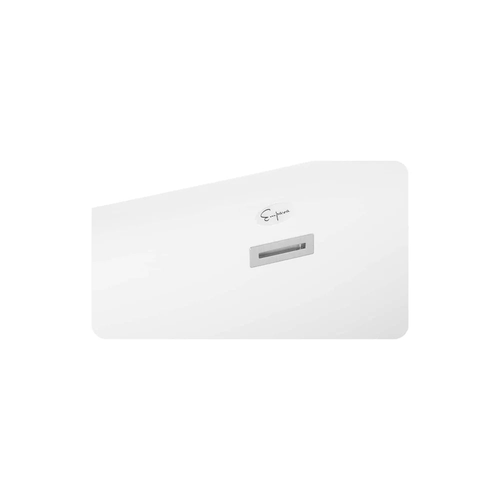 59" Freestanding Soaking Tub with Center Drain