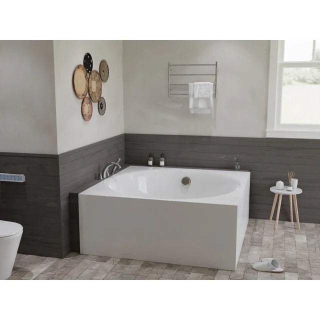 ANZZI Abyss 59" Freestanding Bathtub in White