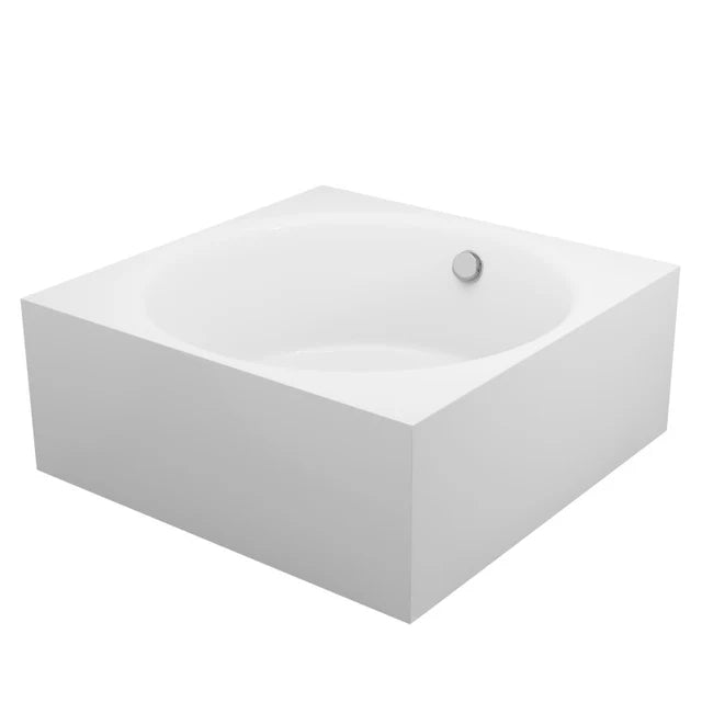 ANZZI Abyss 59" Freestanding Bathtub in White