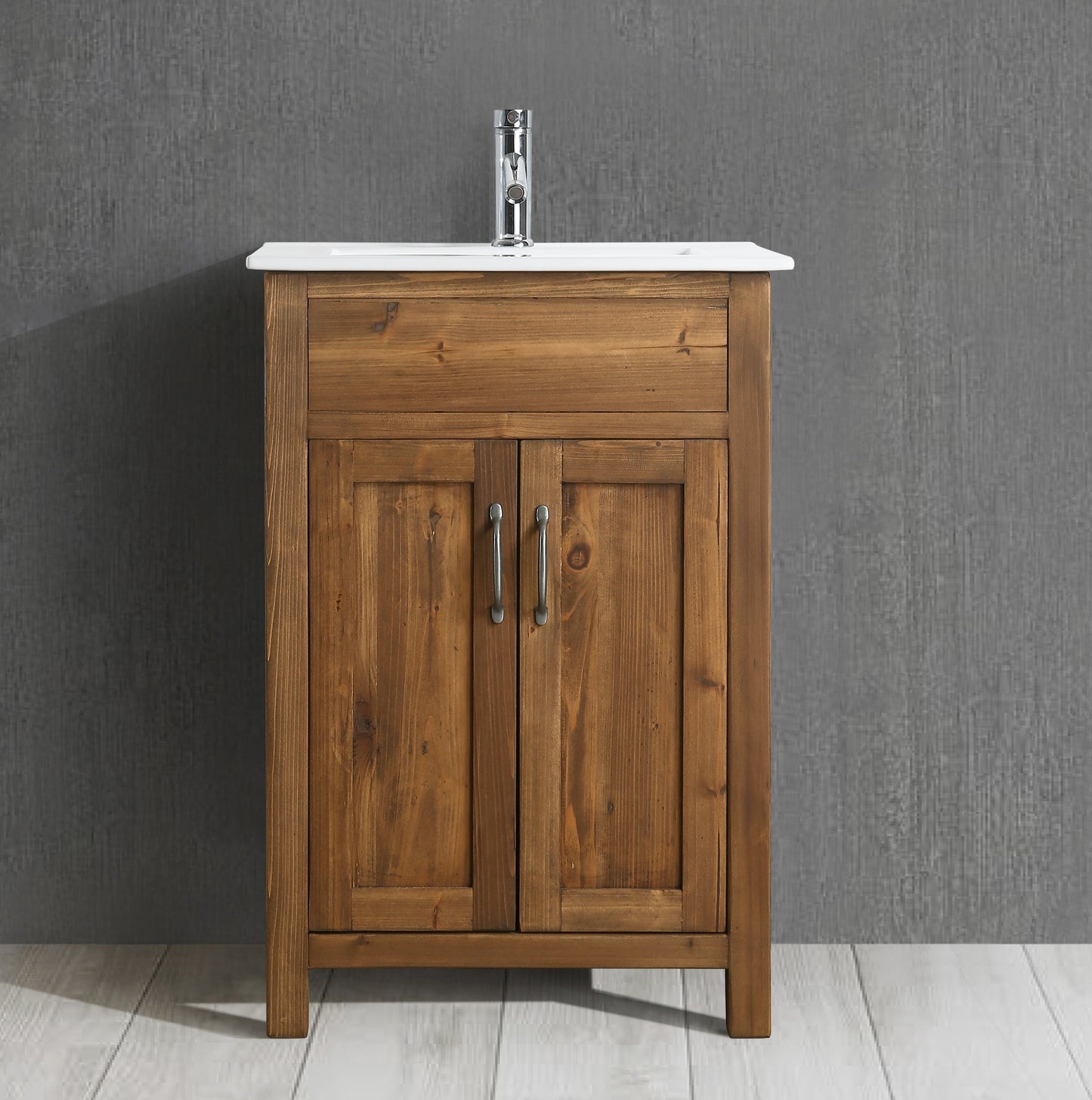 Bryson 24" Single Sink Vanity In Walnut