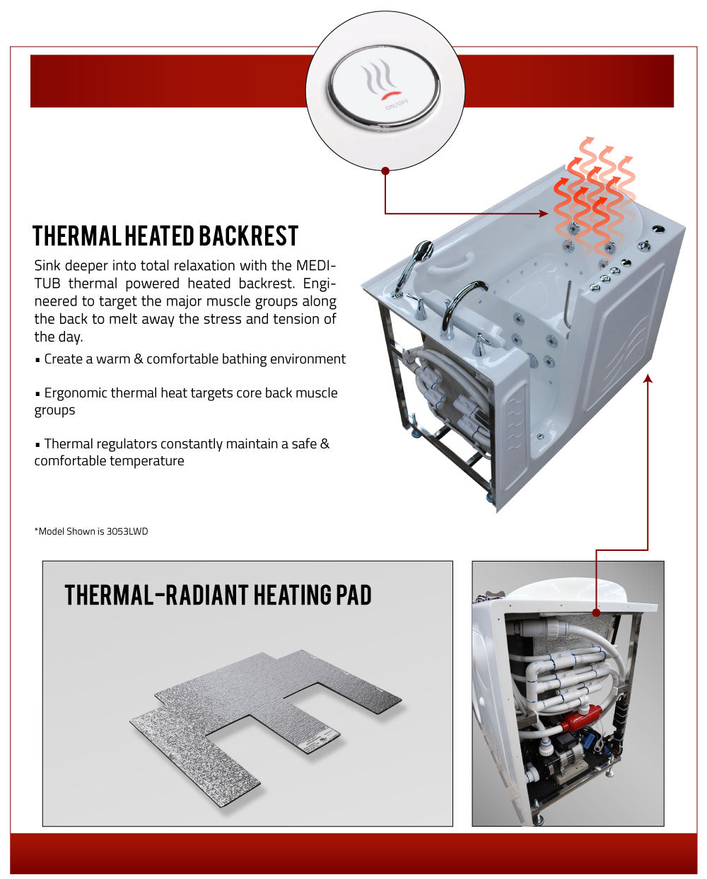 Thermal Heated Backrest Add-On