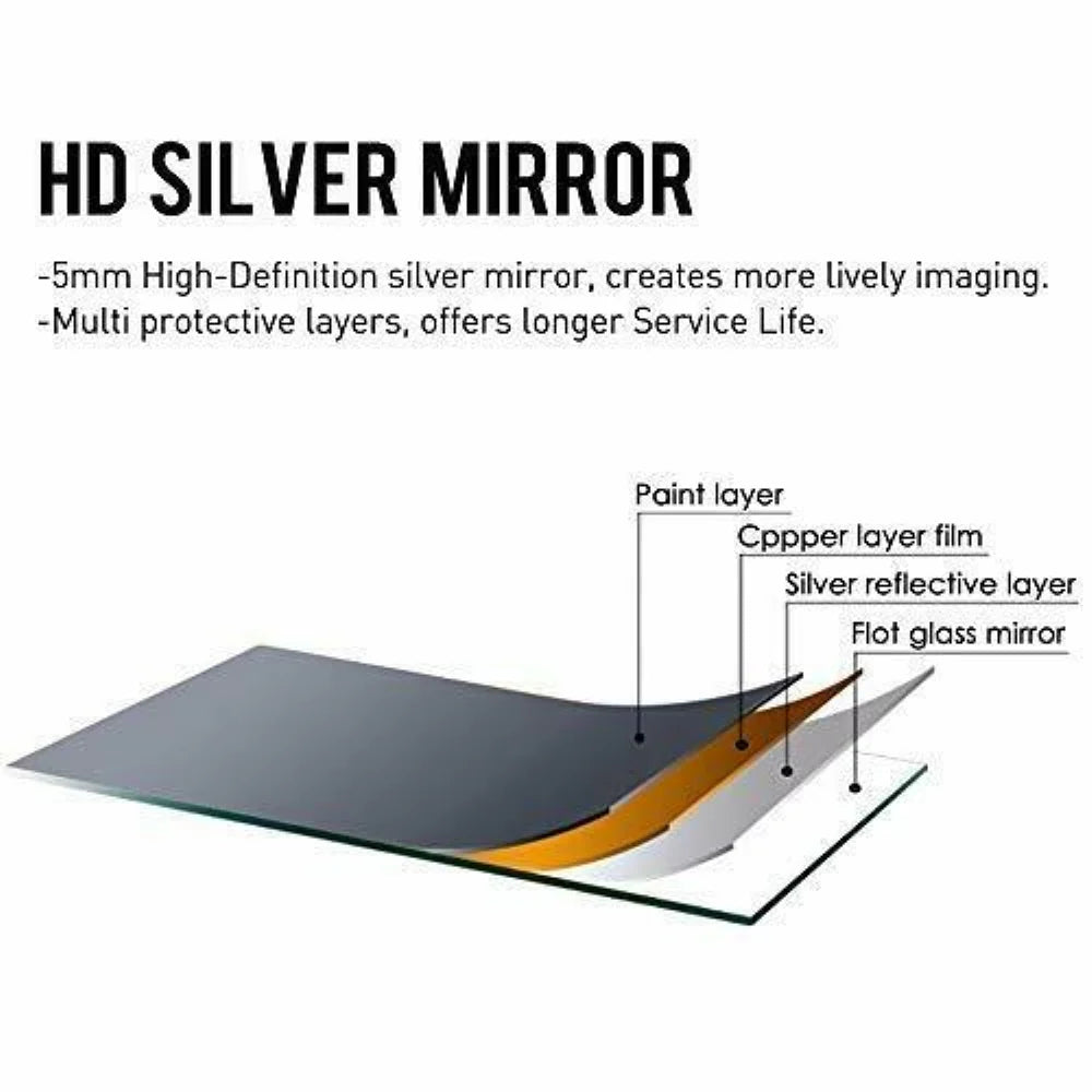 Vera 36" W x 24" H Rectangular Vanity Mirror in Champagne Finish