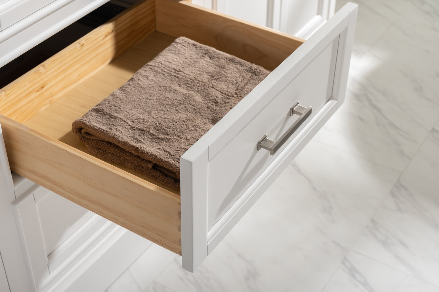 Milano 84" Double Sink Bathroom Vanity Modular Set