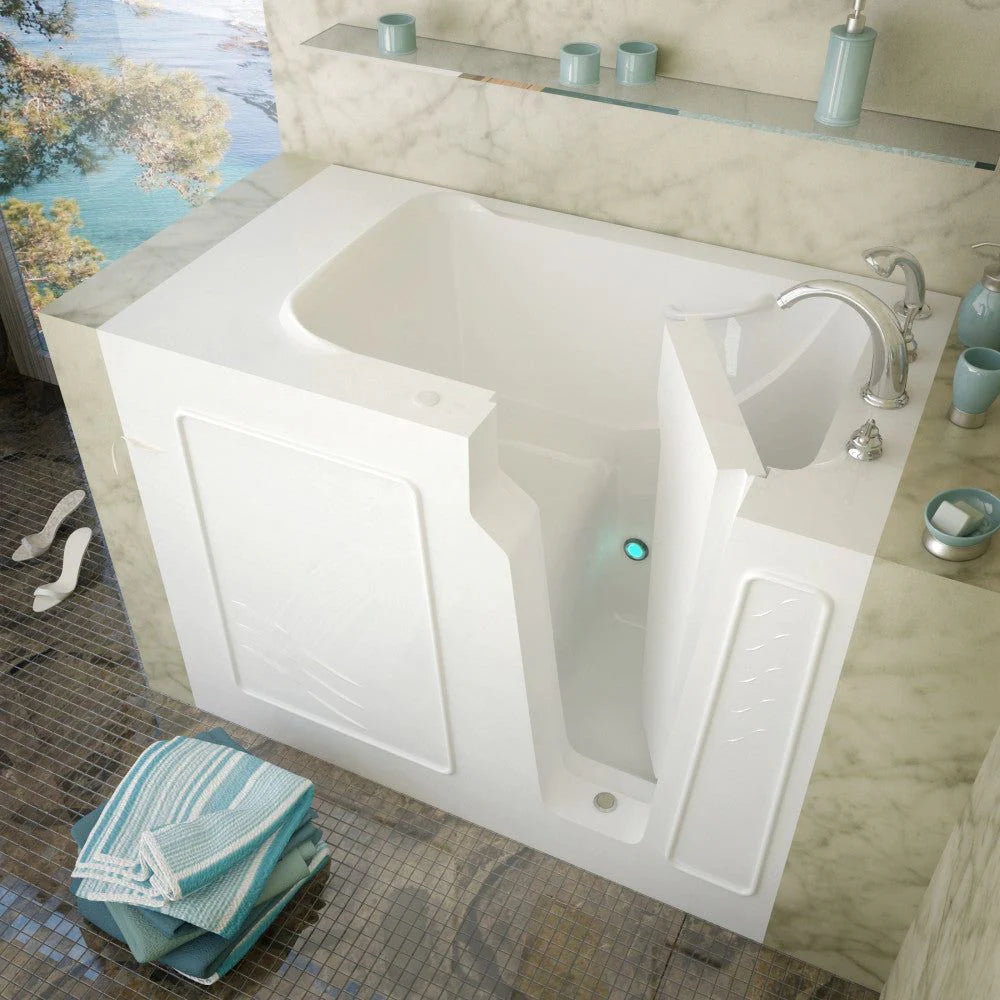 Walk-In Bathtub MediTub 2952 Series 29(W) x 52(L) x 40(H)