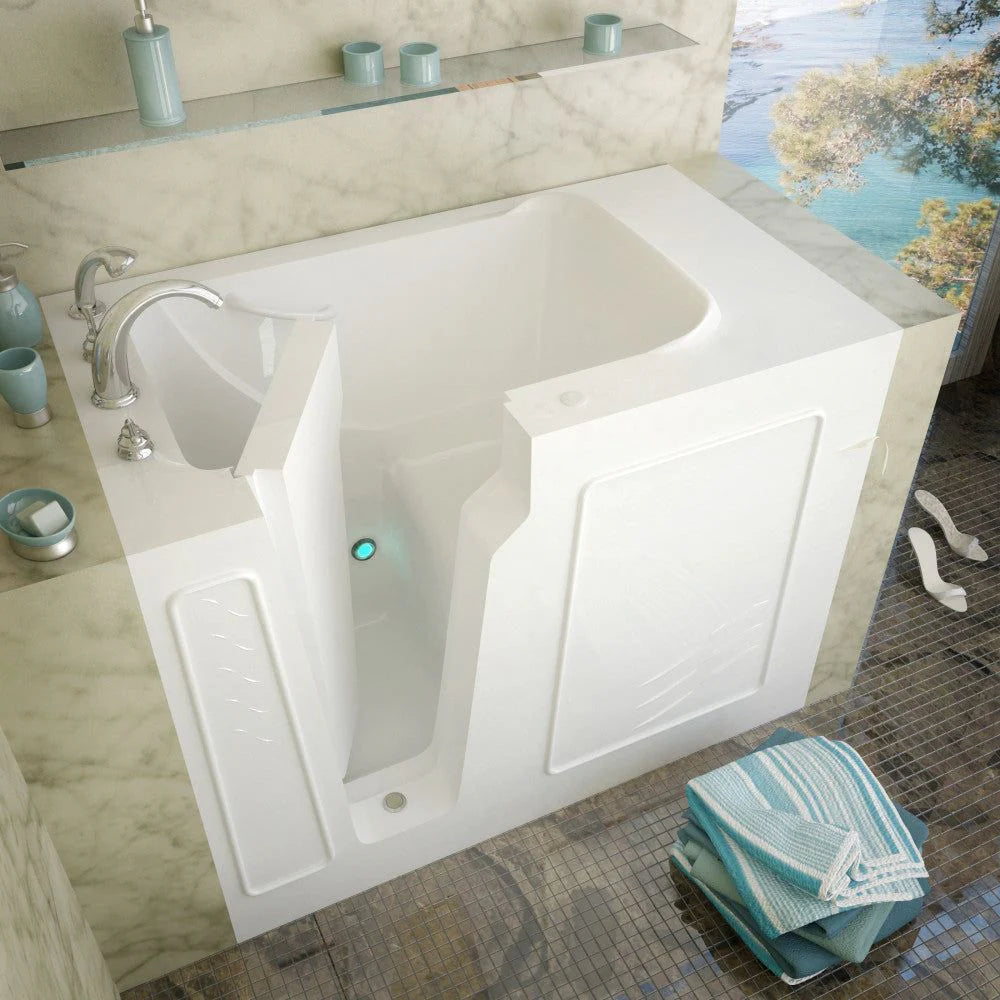 Walk-In Bathtub MediTub 2952 Series 29(W) x 52(L) x 40(H)