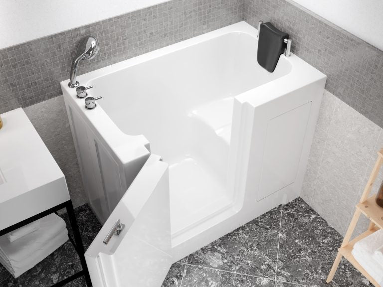 Walk-In Bathtub MediTub 2747 Series 27(W) x 47(L) x 37(H) in.