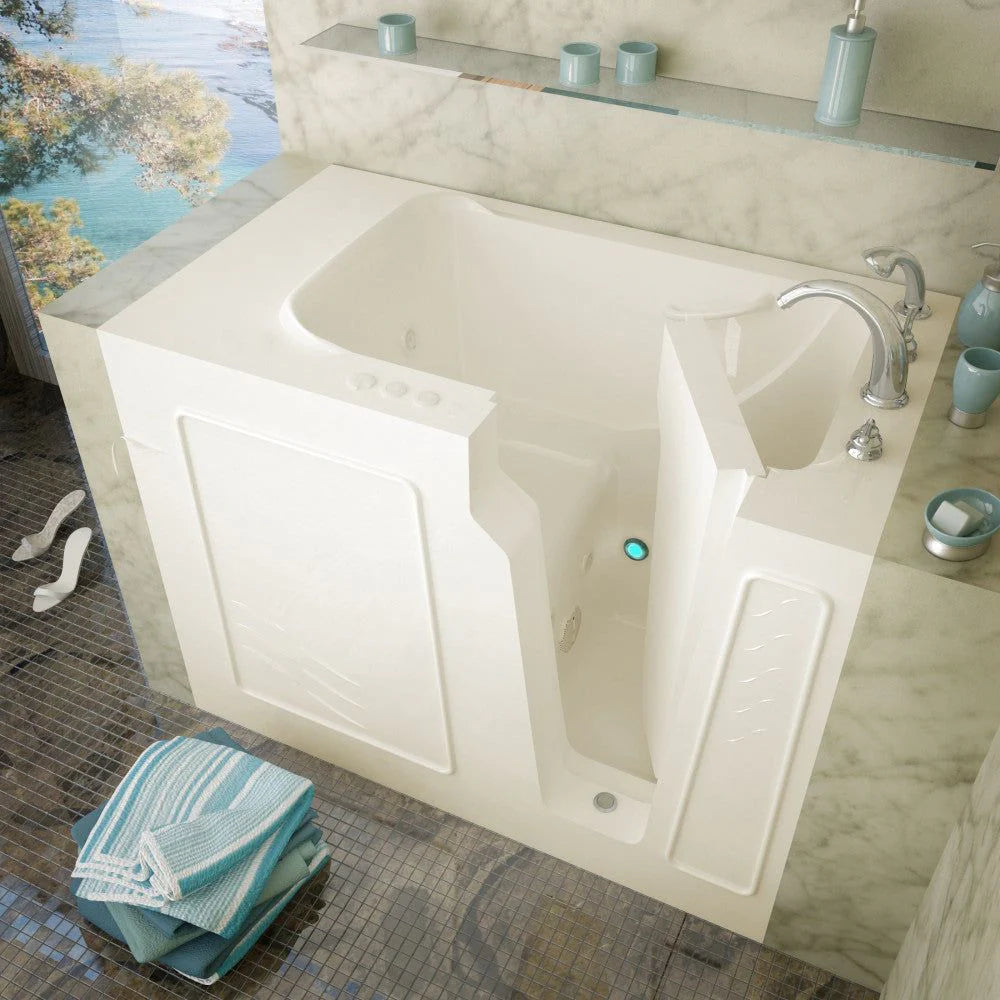 Walk-In Bathtub MediTub 2952 Series 29(W) x 52(L) x 40(H)