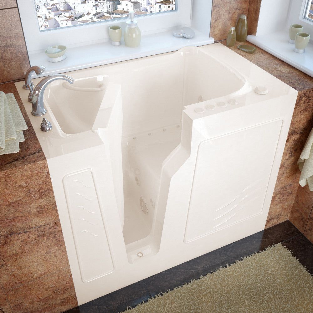 Walk-In Bathtub MediTub 2653 Series 26(W) x 53(L) x 38(H) in.