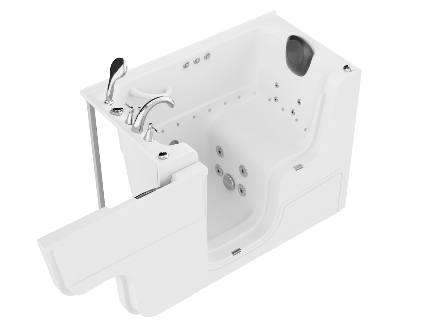 Wheelchair Access Bathtub MediTub 2953WCA Series 29(W) x 53(L) x 42(H) in.