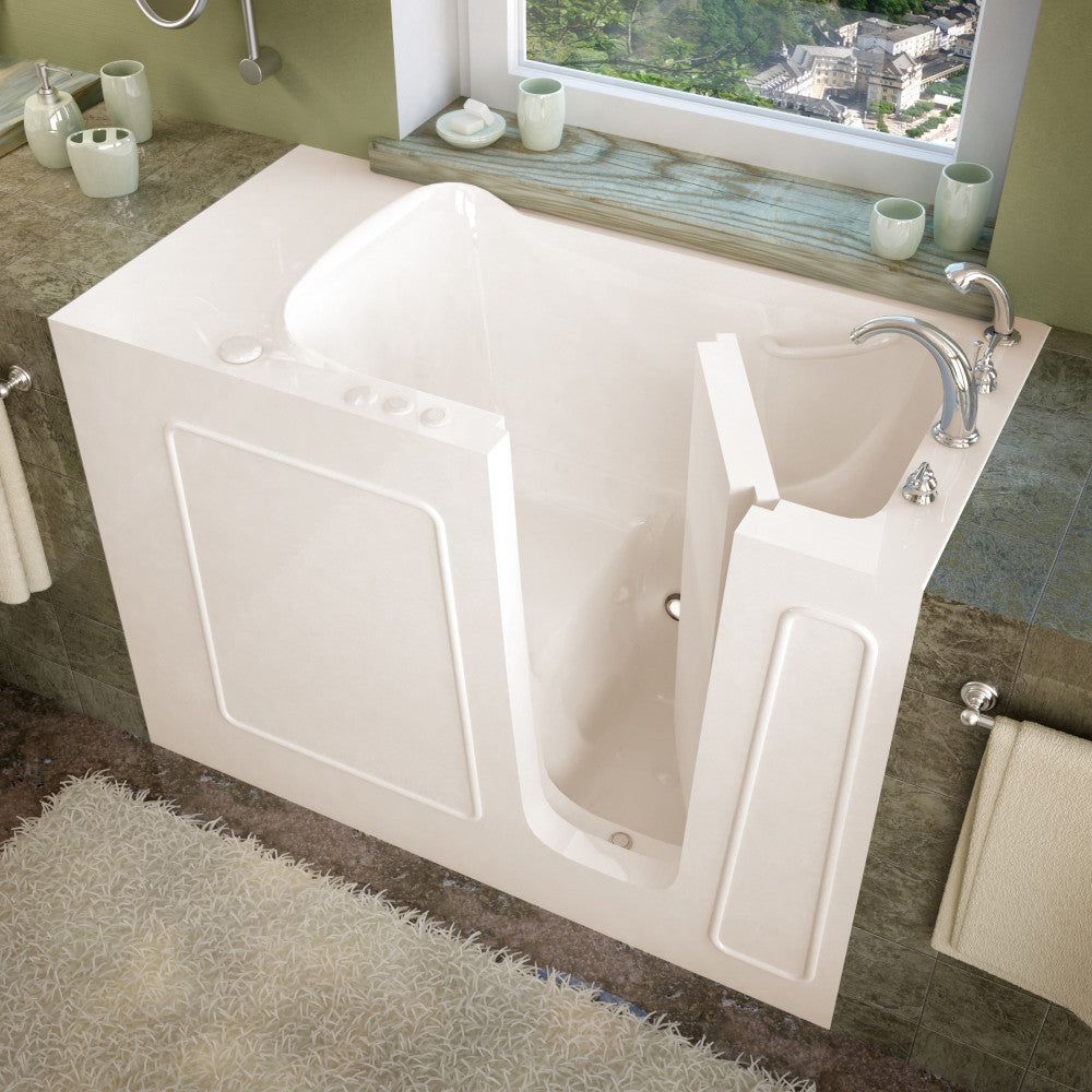 Walk-In Bathtub MediTub 2653 Series 26(W) x 53(L) x 38(H) in.
