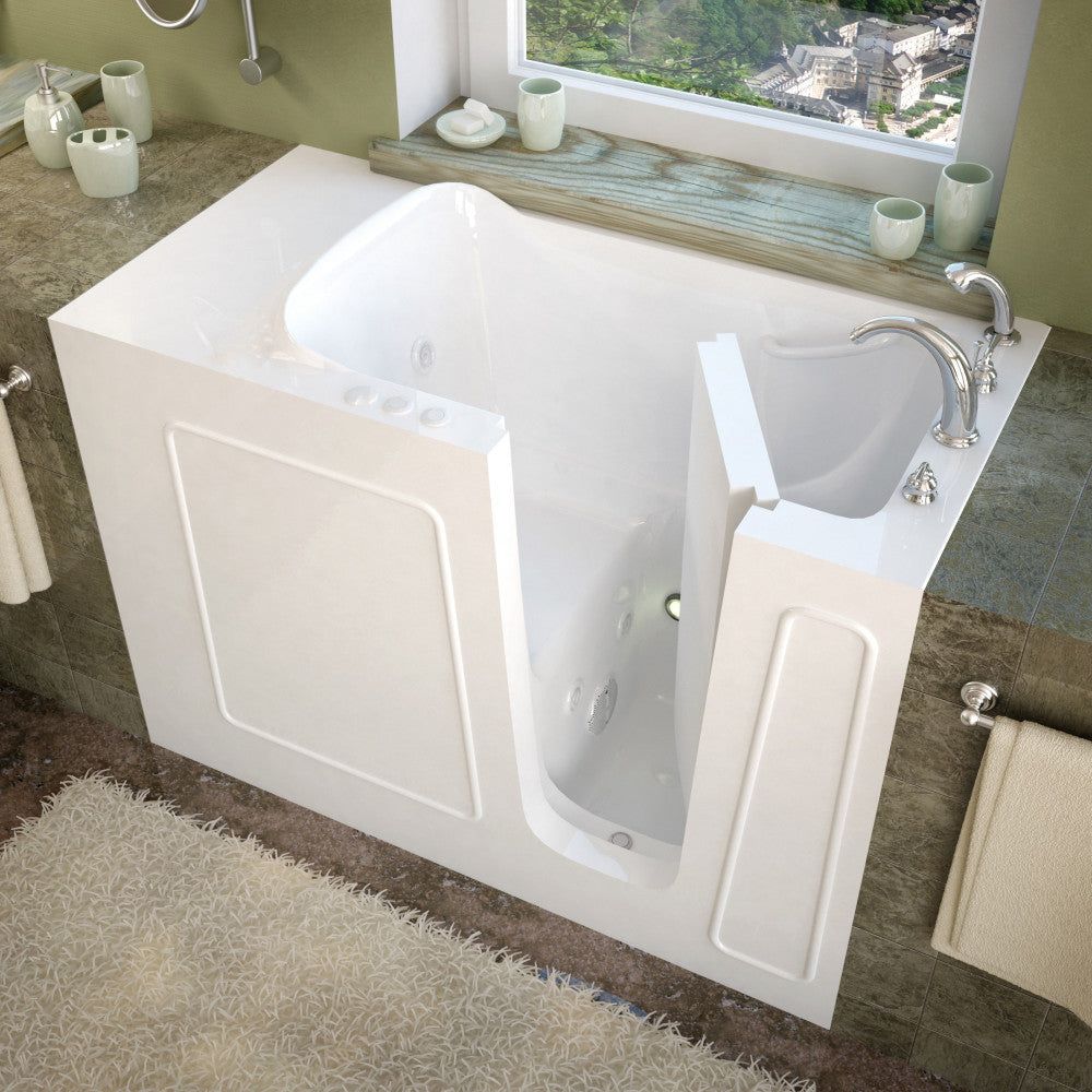 Walk-In Bathtub MediTub 2653 Series 26(W) x 53(L) x 38(H) in.