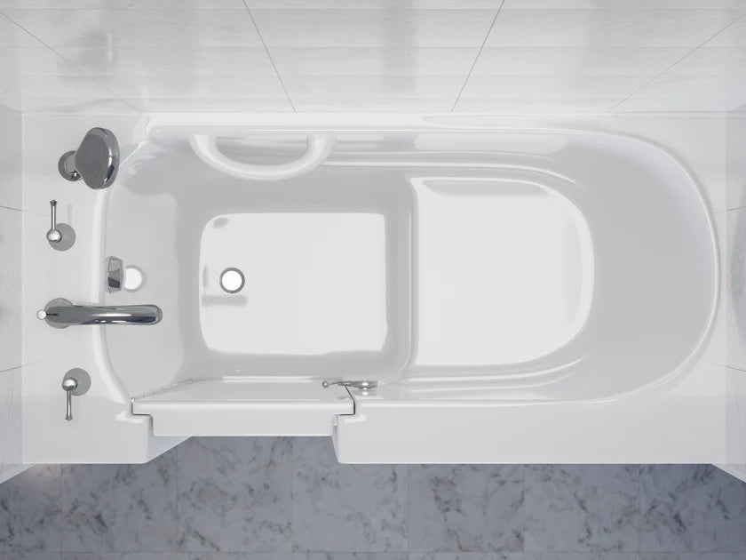 Walk-In Bathtub MediTub 2653 Series 26(W) x 53(L) x 38(H) in.