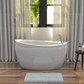 59" Freestanding Air Massage Japanese-Style Bathtub