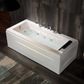 67" Alcove Combination Massage Thermostatic LED Tub