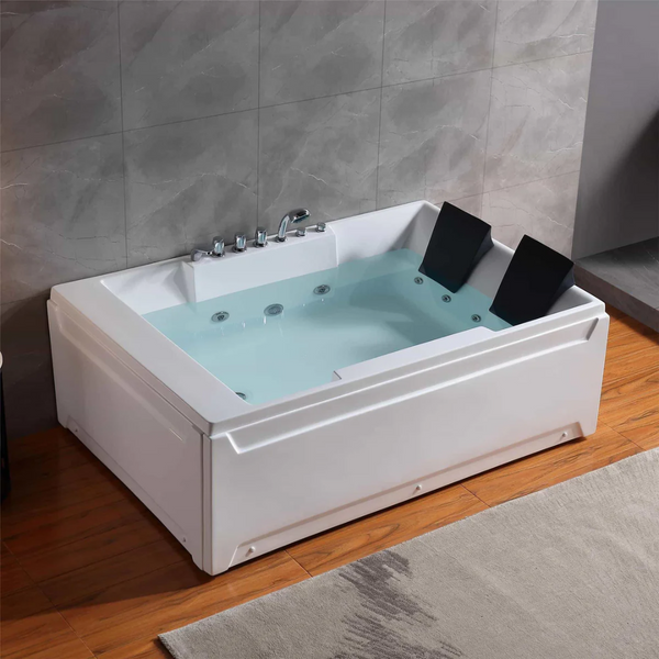 72 Alcove Whirlpool 2-Person LED