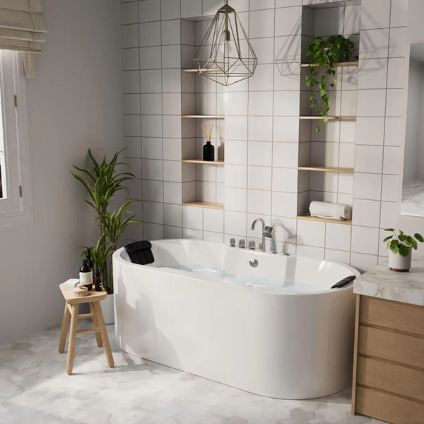 67 Freestanding Whirlpool Bathtub