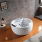 59" Freestanding Whirlpool Round Tub