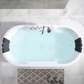 67" Freestanding Whirlpool Bathtub