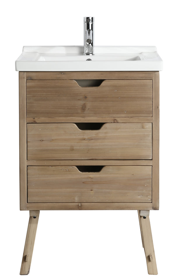 Fredric 24 Single Sink Vanity in Natural