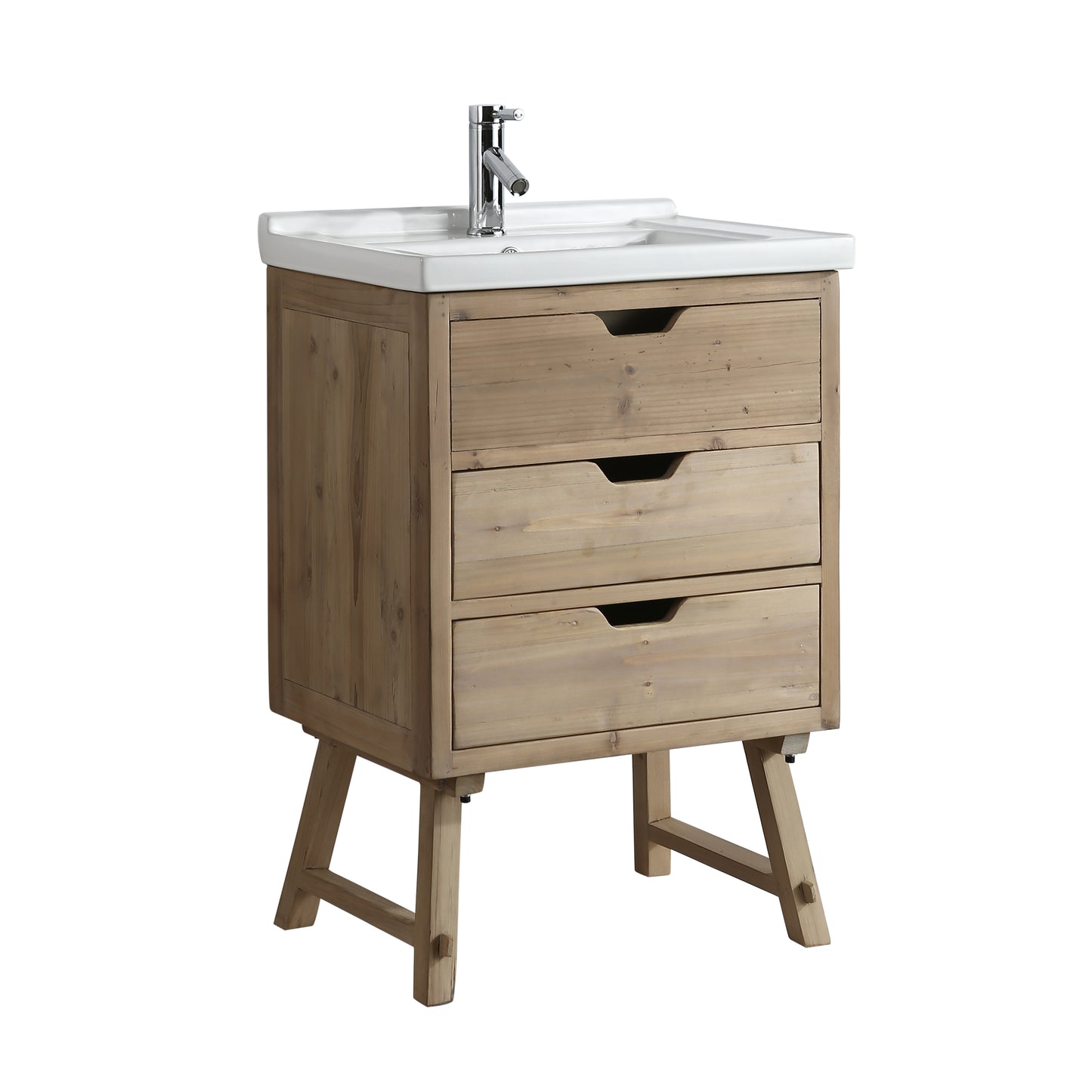 Fredric 24" Single Sink Vanity in Natural