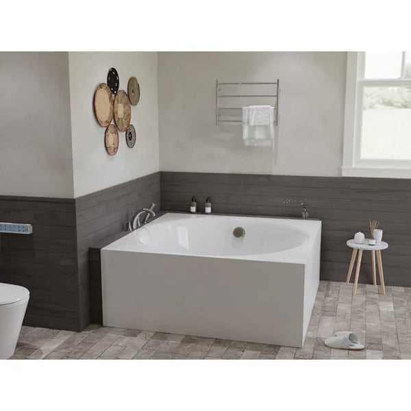 ANZZI Abyss 59 Freestanding Bathtub in White