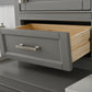 Milano 84" Double Sink Bathroom Vanity Modular Set