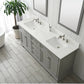Milano 54" Single Vanity in Gray