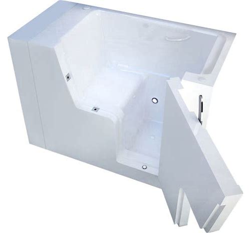 Wheelchair Access Bathtub MediTub 2953WCA Series 29(W) x 53(L) x 42(H) in.