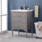 Mason 24" Single Sink Vanity In Gray