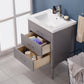 Mason 24" Single Sink Vanity In Gray