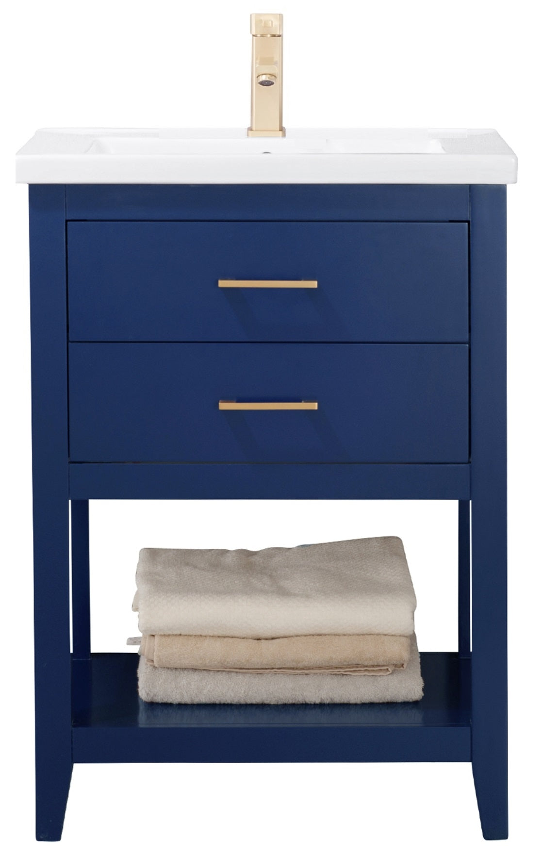 Cara 24" Single Sink Vanity In Blue