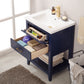 Cara 24" Single Sink Vanity In Blue