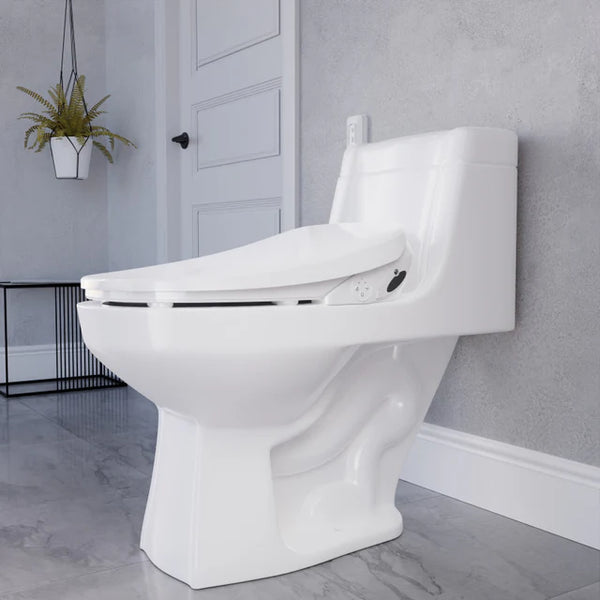 ANZZI Shore Smart Electric Bidet Toilet Seat with Remote Control and Heated Seat