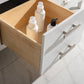 Valentino 84" Double Vanity in White