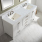 Valentino 84" Double Vanity in White