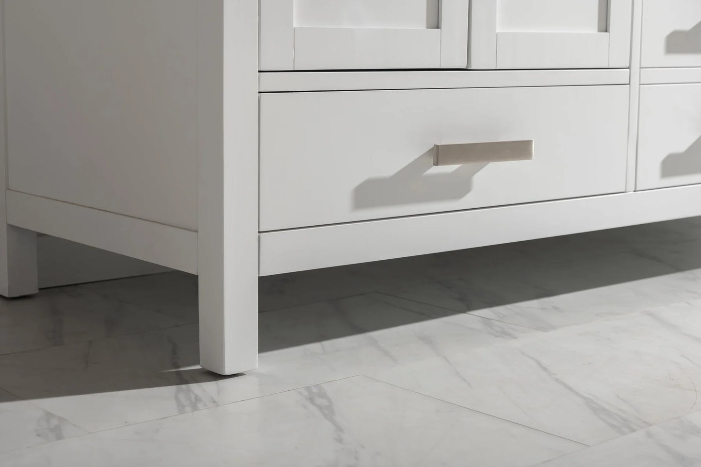 Valentino 84" Double Vanity in White
